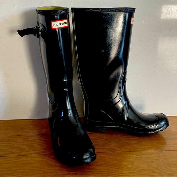 Shoes | Hunter Huntress Wellies Glossy 